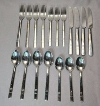 J.A. Henckels Flatware Madison Square Stainless Steel 18/10 Lot of 18 Pieces - £25.87 GBP