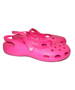 Crocs Women Hot Pink Size 11 M Classic Slingback Mary Jane Authentic San... - £22.06 GBP