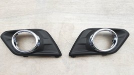 Fits For Nissan Rogue 2014 2015 2016 Bumper Fog Light Trim Bezel LH&amp;RH A... - $39.59