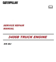 CAT Caterpillar 3406B Truck Engine Repair Manual - FLASH DRIVE OR EMAIL ... - $44.50