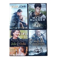 4 DVD Movies Dear John, Maze Runner, Julie and Julia, Master and Commander, Roma - £2.99 GBP