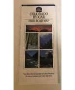 Colorado Best Western Vintage Travel AAA Fold Out Map Brochure Ephemera M1 - £6.68 GBP