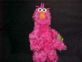 17&quot; Sesame Street Telly Monster Hot Pink Plush Toy From 2012 Sesame Workshop  - £79.12 GBP