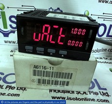 Asahi Keiki A6116-11 Universal Digital Panel Meter 240VAC A6000-Series Japan New - $299.00