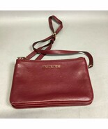 Michael Kors Red Leather Purse W/ 3 Compartments - €17,05 EUR