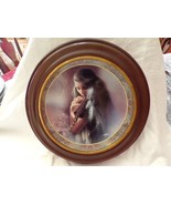 Vintage Bradford Exchange Plate Vanhycan &amp; Smythe Frame &quot;Stirrings of th... - $53.45