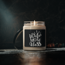 Wife Mom Boss, Scented Soy Candle, 9oz - £19.55 GBP+