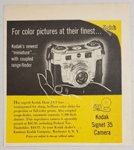 1952 Print Ad Kodak Signet 35 Cameras Eastman Kodak Rochester,New York - $9.88