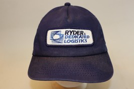 Vintage Ryder Dedicated Logistics Snapback Patch Trucker Hat Cap - £10.05 GBP