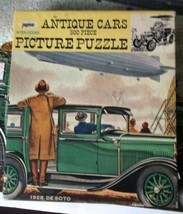 1928 Desoto Antique Car 500 Pc Puzzle Zeppelin Overhead Harrison Miller ... - £46.51 GBP