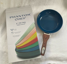 Phantom Chef 8&quot; Fry Pan In Navy Blue New In Box - £17.00 GBP