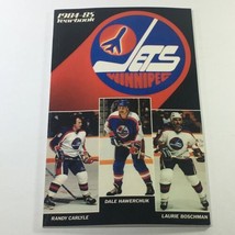 VTG NHL Official Yearbook 1984-1985 - Winnipeg Jets / Randy Carlyle / Dale H. - £11.32 GBP