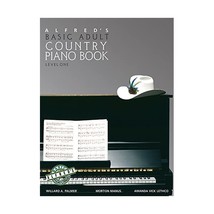 Alfred&#39;s Basic Adult Piano Course, Country Songbook: Level 1 (Alfred&#39;s Basic Adu - $11.00