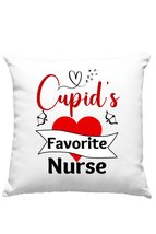Cupid&#39;s Favorite Nurse Pillow, Pillow for Nurses, Valentine&#39;s Day Gift for Nurse - £23.70 GBP