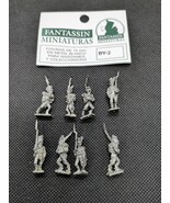 Fantassin Miniatures 15mm Marching Rifle Infantry Metal Miniatures BV-2 - $29.86 CAD