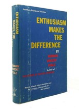 Norman Vincent Peale Enthusiasm Makes The Difference 1st Edition 1st Printing - £84.78 GBP