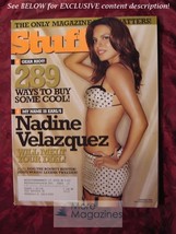 STUFF #74 January 2006 NADINE VALAZQUEZ LEEANN TWEENDEN LARISSA BOND - $3.78