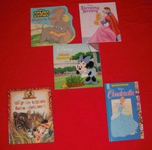 Huge Lot of Disney Childrens Books Dumbo Cinderella Sleeping Beauty Minnie Micke - £12.60 GBP