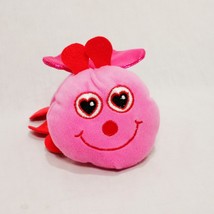 Ladybug Pink Valentine&#39;s Day Heart Plush Stuffed Animal Toy Bug 6&quot; - £14.00 GBP