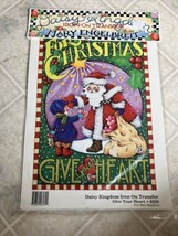 Mary Engelbreit Iron On Transfer For Christmas Give Ur Heart 90s Daisy K... - $22.43