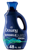Downy WrinkleGuard Liquid Fabric Conditioner, Fresh Scent (48 fl.oz. Bottle) - $15.95