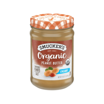 &#39;&#39;Smucker&#39;s Organic Natural Creamy Peanut Butter, 16 Oz, 4 Glass Jars&#39;&#39; - £17.54 GBP