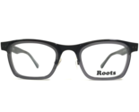 Roots Eyeglasses Frames RT695 GRY Gray Square Full Rim 50-22-140 - £44.77 GBP