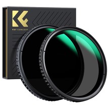 77Mm Variable Nd Lens Filters Kit 1-5 Stops &amp; 5-9 Stops (2 Pack) Adjustable Neut - £175.63 GBP