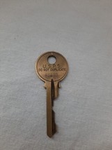 Vintage USPS Key &quot;Do not Duplicate&quot; Post Office Old Brass Key 85593 - $9.85