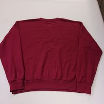 Six Flags Magic Mountain Theme Park Men's Cotton Blend Red Sweatshirt Size Large image 2