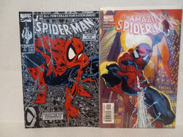 SPIDER-MAN #1 SILVER EDITION: 1990 +AMS #50 - FREE SHIPPING - $465.52 MXN