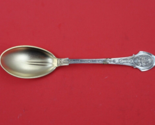 Angelo by Wood and Hughes Sterling Silver Ice Cream Spoon GW stippled 5 ... - $107.91