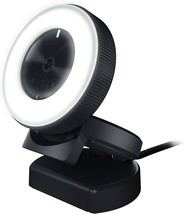 Kiyo Streaming Webcam 1080p 30 FPS 720p 60 FPS Ring Light w Adjustable B... - $91.65