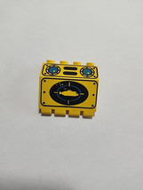 LEGO Part 2582px2 Hinge Panel With Yellow Submarine Print - (1pc) - Vintage - $1.98