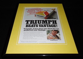 1980 Triumph Filter Cigarettes Framed 11x14 ORIGINAL Advertisement - $34.64