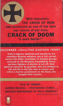 Crack of Doom by Willi Heinrich - £9.99 GBP
