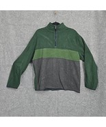 Nautica Men’s Sweater Extra Large 2 Tone Green and Gray Pullover Quarter... - £7.61 GBP