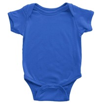 Tulo &amp; Garn Plain Baby Bodysuit Soft 100% Cotton Snapsuit - £5.60 GBP