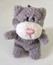 GUND Itty Bitty Bits Grey Cat Plush Stuffed Animal 320718 Small - £14.88 GBP