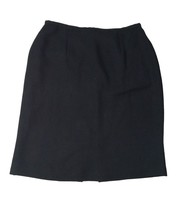 Maggy London Women&#39;s Business Office Work Pencil Straight Skirt Back Zip Black - £14.18 GBP