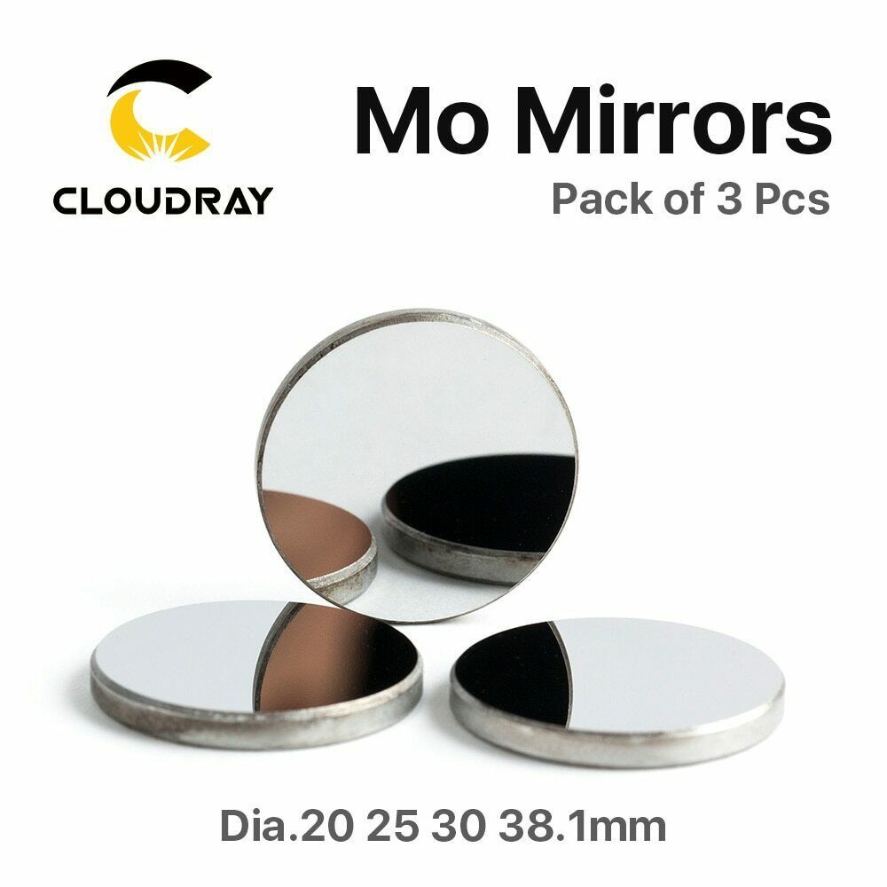 3Pcs Laser Cutting Mirror Diameter 15 19.05 20 25 30 38.1mm Thickness 3m... - $21.57+