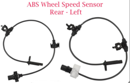 2 x ABS Wheel Speed Sensor Rear Left/Right Fits Acura ZDX 2010-2013 V6 3.7L 4WD - £19.16 GBP