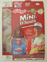 Kellogg&#39;s Cereal Box 16 oz MINI-WHEATS 2000 Clark Wendlandt ANGLER OF TH... - £13.79 GBP