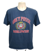Obey Posse Worldwide 1989 Adult Large Gray TShirt - £11.74 GBP