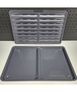 Original Ronco Showtime Pro 6000 Rotisserie Drip Pan Tray Bottom and Grate - £15.77 GBP
