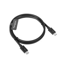 Targus ACC1128GLX 0.8M USB-C Male To USB-C Male Thunderbolt 3 40GBPS Cable Black - £58.80 GBP
