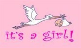 It&#39;s a Girl Flag 3&#39;x5&#39; Polyester Flag - $4.88