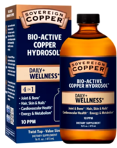 4-in-1 Bio-Active Copper Hydrosol Liquid for Daily Wellness (16 Fl. Oz.) - $94.99