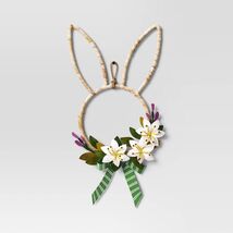 Threshold Easter Bunny Decorative Wreath Spring Holiday Door Decor - $393.74 MXN Threshold Easter Bunny Decorative Wreath Spring Holiday Door Decor - $393.74 MXN