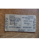 Navy Army  Airforce 1940s  3rd Class N.A.&amp;A On Leave LM &amp; SR Train Ticket - $9.97